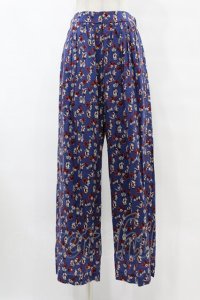 Jane Marple Dans Le Salon / Dance with roses dress pants  ネイビー H-25-07-18-1004-JM-PA-KB-ZH