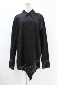KILL STAR /OOD KIN LONGLINE SHIRT S 黒 H-25-07-18-1029-SL-BL-KB-ZH