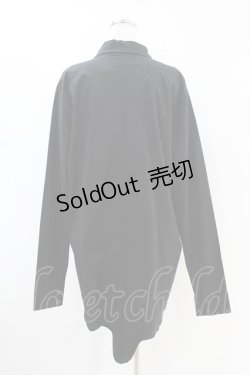 画像2: KILL STAR /OOD KIN LONGLINE SHIRT S 黒 H-25-07-18-1029-SL-BL-KB-ZH
