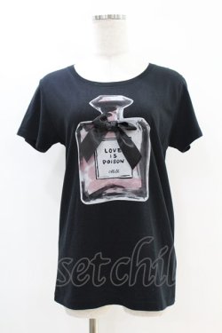 画像1: MILK / perfume Tee  黒 H-25-07-18-1034-ML-TO-KB-ZH