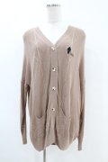 NieR Clothing / MILK COCOA KNIT CARDIGAN  ブラウンベージュ H-25-07-18-1037-PU-TO-KB-ZH