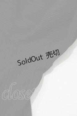 画像5: Ozz Croce / フリル編上トップス  黒 H-25-07-18-052-OO-TO-KB-ZH