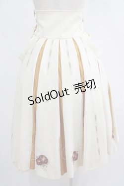 画像3: Ozz oneste / 椿刺繍袴風スカート  オフ H-25-07-18-006-OO-SK-KB-ZH