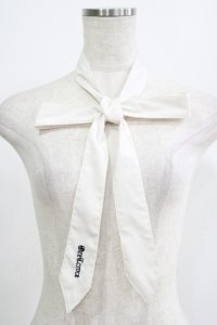 Ozz Croce / ロゴ刺繍タイ  オフ白 H-25-07-18-064-OO-ZA-KB-ZH