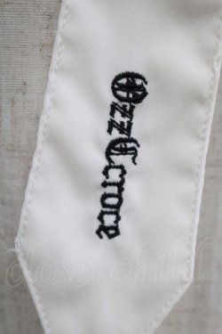 画像2: Ozz Croce / ロゴ刺繍タイ  オフ白 H-25-07-18-064-OO-ZA-KB-ZH