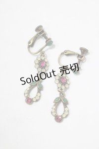 Michal Negrin / フラワーイヤリング   H-25-07-18-070-LO-AC-KB-ZH