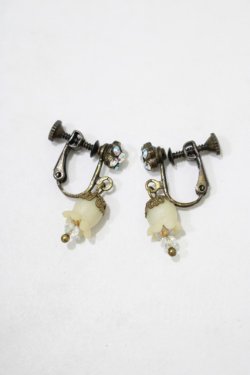 画像1: Michal Negrin / フラワーイヤリング   H-25-07-18-072-LO-AC-KB-ZH