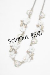 Michal Negrin / フラワーストーンネックレス   H-25-07-18-075-LO-AC-KB-ZH