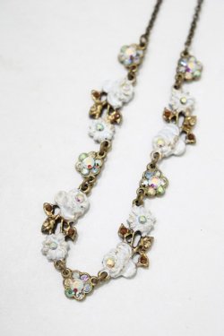 画像1: Michal Negrin / フラワーストーンネックレス   H-25-07-18-075-LO-AC-KB-ZH