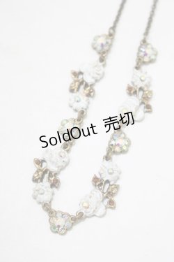 画像1: Michal Negrin / フラワーストーンネックレス   H-25-07-18-075-LO-AC-KB-ZH