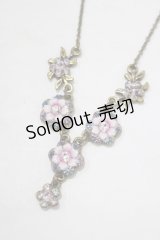 Michal Negrin / フラワーストーンネックレス   H-25-07-18-076-LO-AC-KB-ZH
