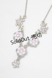 Michal Negrin / フラワーストーンネックレス   H-25-07-18-076-LO-AC-KB-ZH