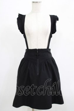 画像1: KILL STAR / YUNA SUSPENDER SKIRT XS ブラック H-25-07-18-018-SL-SK-KB-ZH