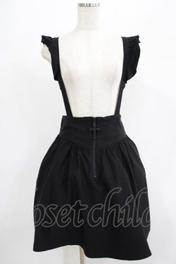 画像1: KILL STAR / YUNA SUSPENDER SKIRT S ブラック H-25-07-18-019-SL-SK-KB-ZH