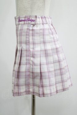 画像2: TRAVAS TOKYO / Check pleated skirt  ラベンダーピンク H-25-07-18-020-PU-SK-KB-ZH