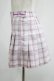 画像2: TRAVAS TOKYO / Check pleated skirt  ラベンダーピンク H-25-07-18-020-PU-SK-KB-ZH (2)