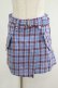 画像1: Candy Stripper / CHECK BELTED SKIRT S ブルー H-25-07-18-021-PU-SK-KB-ZH (1)