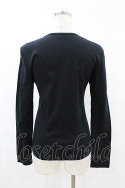 画像2: INGEBORG / ロングスリーブTシャツ 11号 ブラック H-25-07-19-043-LO-TS-NS-ZH