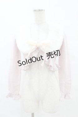 画像1: BABY,THE STARS SHINE BRIGHT / ファー衿ボレロ Free ピンク H-25-07-19-050-BA-TO-NS-ZH