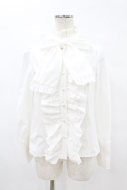 画像1: CATCOCOON（海外ロリータブランド） / A Doll's House ブラウス(長袖) Free オフ H-25-07-19-052-0-BL-NS-ZH