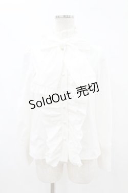画像1: CATCOCOON（海外ロリータブランド） / A Doll's House ブラウス(長袖) Free オフ H-25-07-19-052-0-BL-NS-ZH