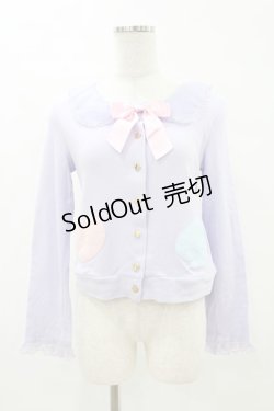 画像1: Angelic Pretty / Milkyカットカーディガン Free ラベンダー H-25-07-19-054-AP-TO-NS-ZH