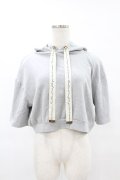 Fi.n.t / ロゴリボンフード付きTシャツ Free GRAY H-25-07-19-060-CA-TO-NS-ZH