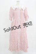 DearMyLove / 選べる丈ティアードワンピース 3L レッド H-25-07-19-1026-EL-OP-NS-ZH