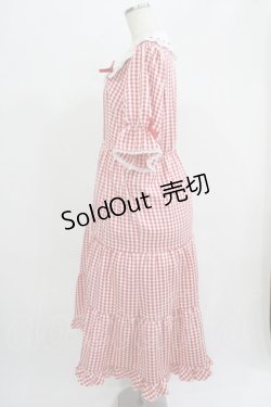 画像2: DearMyLove / 選べる丈ティアードワンピース 3L レッド H-25-07-19-1026-EL-OP-NS-ZH