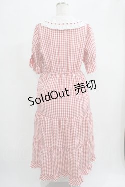 画像3: DearMyLove / 選べる丈ティアードワンピース 3L レッド H-25-07-19-1026-EL-OP-NS-ZH