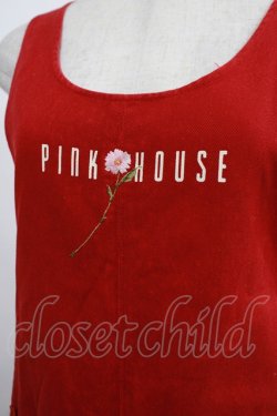 画像4: PINK HOUSE / デニムジャンパースカート Free レッド H-25-07-19-1027-LO-OP-NS-ZH