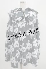 DearMyLove / 天使うさぎ裏毛ワンピース M~L ブラック H-25-07-19-1028-EL-OP-NS-ZH