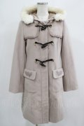 axes femme / トグル釦付きダッフルコート M ベージュ H-25-07-19-1033-AX-CO-NS-ZT0722A