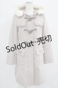 axes femme / トグル釦付きダッフルコート M ベージュ H-25-07-19-1033-AX-CO-NS-ZT-C066