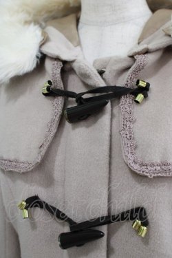 画像4: axes femme / トグル釦付きダッフルコート M ベージュ H-25-07-19-1033-AX-CO-NS-ZH
