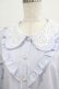 画像4: axes femme POETIQUE / レースビック襟ブラウス M サックス H-25-07-19-1040-AX-TO-NS-ZH (4)