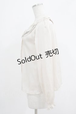 画像2: Fi.n.t / 音符刺繍ブラウス Free IVORY H-25-07-19-1043-CA-BL-NS-ZH