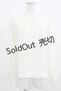 F&A / タックブラウス Free IVORY H-25-07-19-1045-LO-BL-NS-ZH