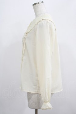 画像2: F&A / タックブラウス Free IVORY H-25-07-19-1045-LO-BL-NS-ZH