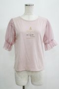m petit by misako / NINA'Sコラボプルオーバー S ピンク H-25-07-19-1053-LO-TO-NS-ZH