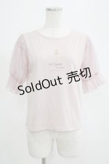 m petit by misako / NINA'Sコラボプルオーバー S ピンク H-25-07-19-1053-LO-TO-NS-ZH