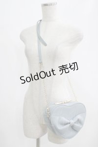 m petit by misako / AMハートリボンSLD  サックス H-25-07-19-1058-LO-BG-NS-ZH