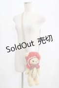 BABY,THE STARS SHINE BRIGHT / いちごになりたいくまくみゃちゃんポシェット  ミルクティー H-25-07-19-1059-BA-BG-NS-ZH