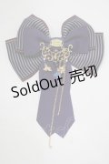Enchantlic Enchantilly / ストライプリボンブローチ  パープル H-25-07-19-1064-LO-ZA-NS-ZH