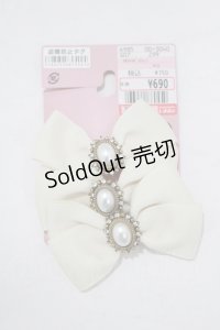 m petit by misako / AM3Pリボンクリップ  オフ H-25-07-19-1071-LO-AC-NS-ZH