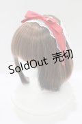 axes femme kawaii / レースリボンカチューシャ  レッド H-25-07-19-1075-AX-AC-NS-ZH