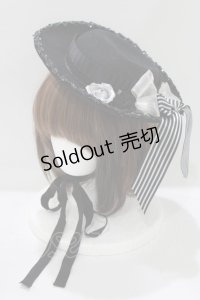 ALICE and the PIRATES / クリスタ・ドレスハット  ブラック H-25-07-19-1079-PA-AC-NS-ZH