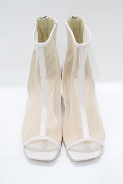 画像1: axes femme / ライン使いシアーブーツ L(24.5cm) ベージュ H-25-07-19-1080-AX-SH-NS-ZH