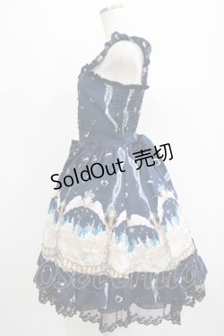 画像2: axes femme POETIQUE / スイートスワンワンピース M ネイビー H-25-07-19-1008-AX-OP-NS-ZH
