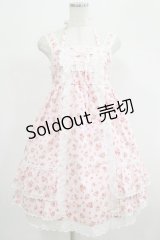 BABY,THE STARS SHINE BRIGHT / ロココローズ柄ベビードールジャンパースカート Free ピンク H-25-07-19-1012-BA-OP-NS-ZH